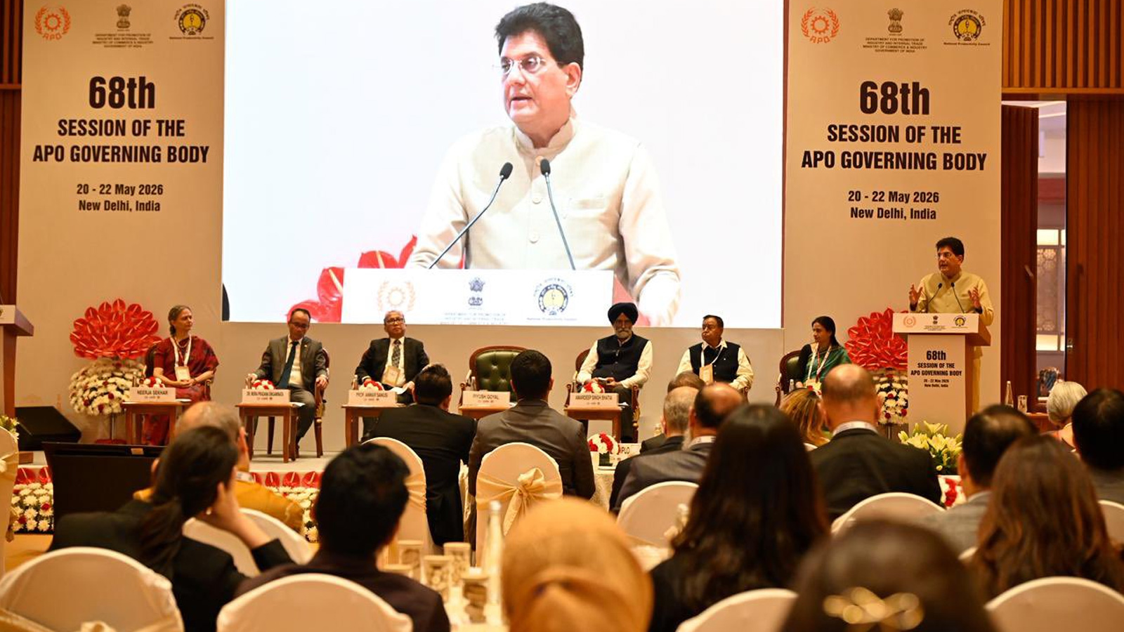 Piyush Goyal highlights innovation and inclusive growth at 68th APO Governing Body Meeting in Delhi