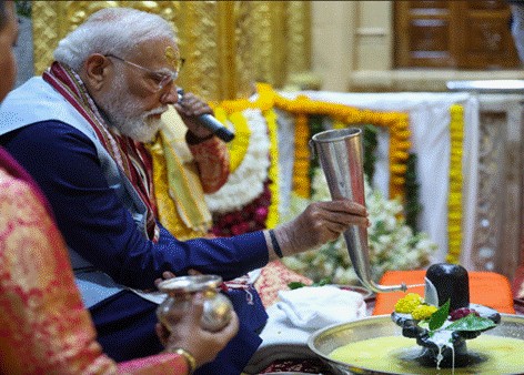 पीएम मोदी ने सोमनाथ समारोह में भाग लिया, ‘अमृत महोत्सव’ में उमड़ी भारी भीड़