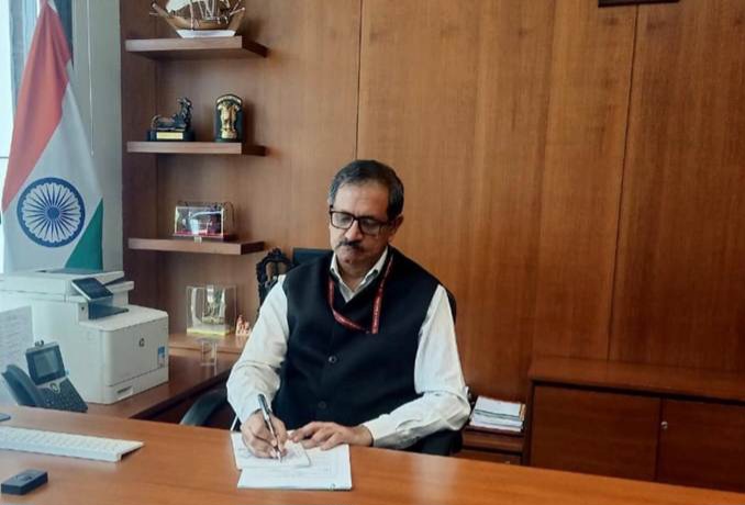 Bharat Khera takes charge as MSME Secretary