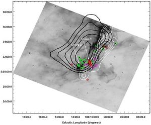 Massive stars can trigger birth of new stars, study finds