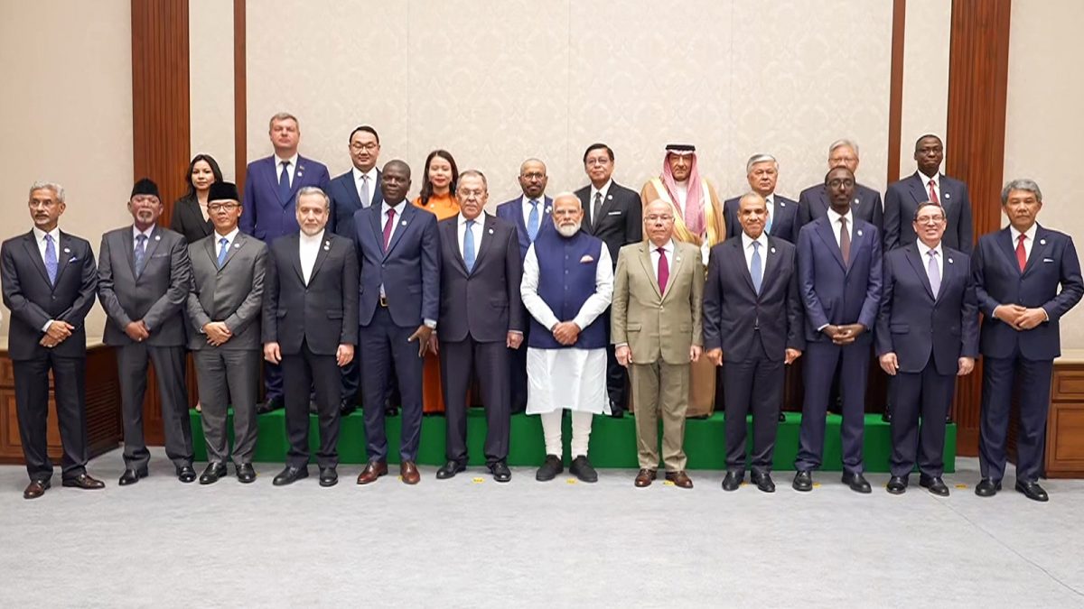 PM Modi meets BRICS foreign ministers in New Delhi