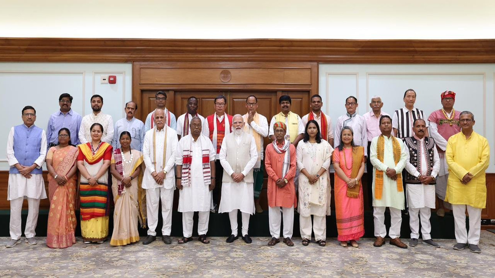 PM Modi meets representatives of Janjati Suraksha Manch, discusses tribal development and empowerment