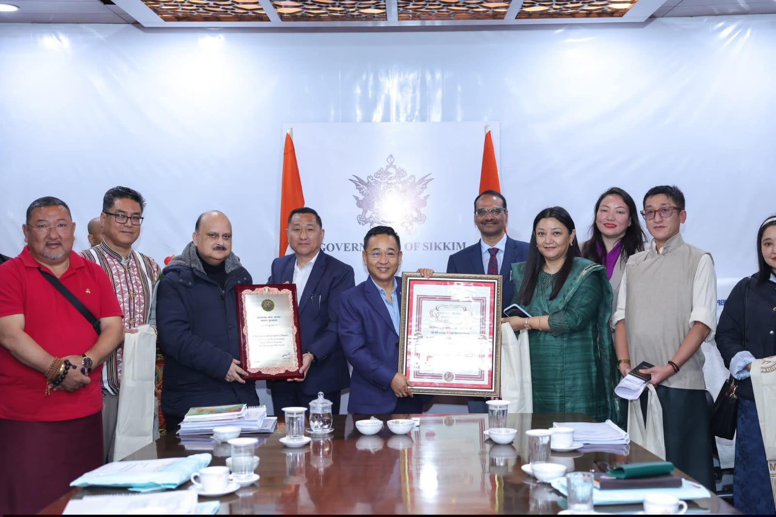 Sikkim State Disaster Management Authority wins National Award; CM Tamang hails achievement