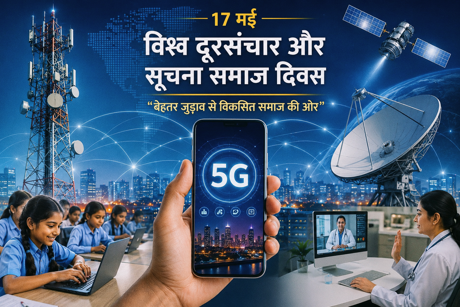 विश्व दूरसंचार और सूचना समाज दिवस : डिजिटल दुनिया ने बदली जिंदगी, लेकिन चुनौतियां अब भी बड़ी