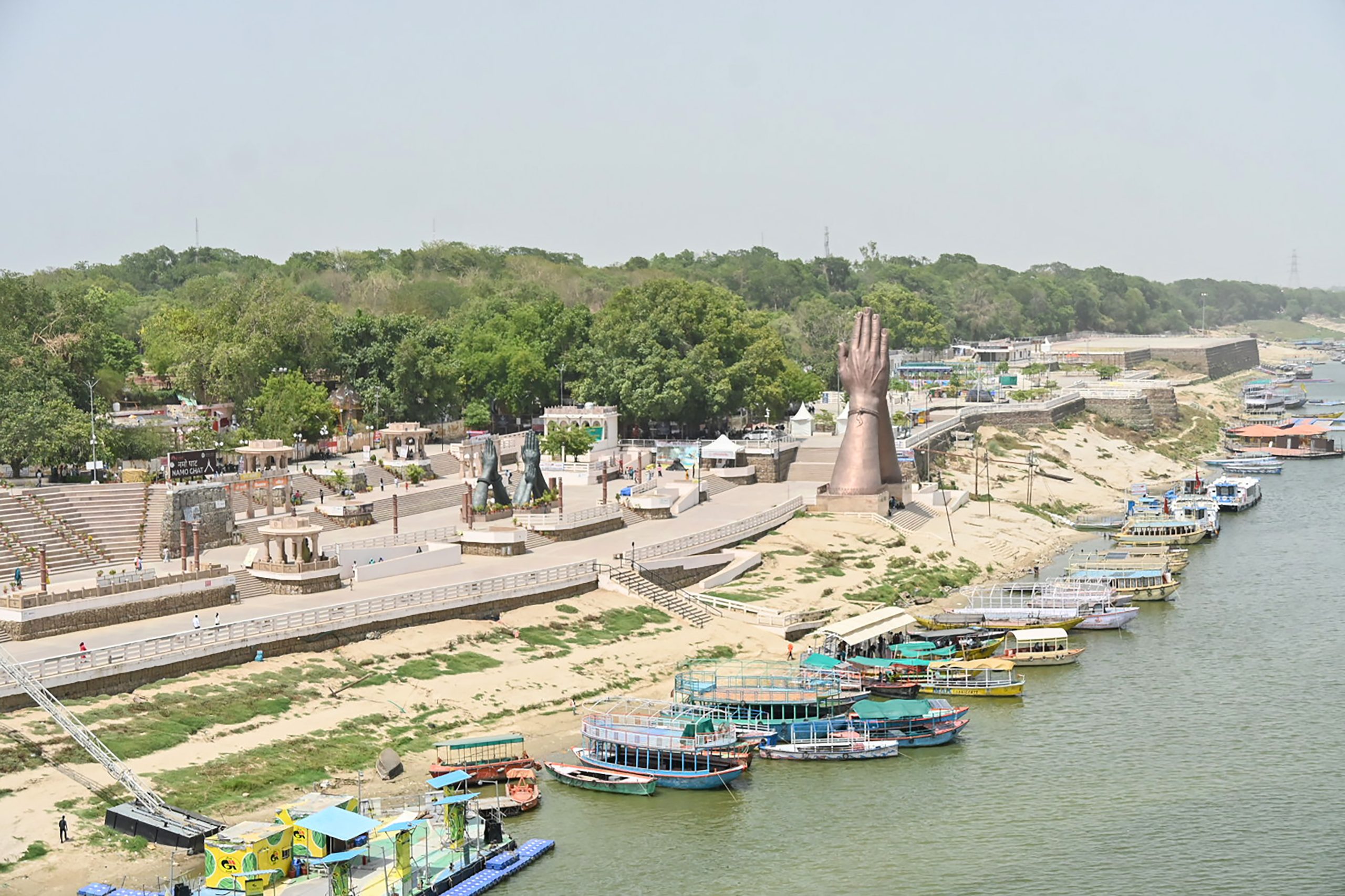Uttar Pradesh: Yoga Week begins at Namo Ghat in Varanasi ahead of International Yoga Day
