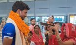 अंडर-18 हॉकी एशिया कप विजेता गोलकीपर सावन कुमार का पटना में भव्य स्वागत