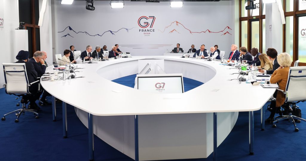 Evian: PM Modi participates in Outreach Session at G7 Summit 2026