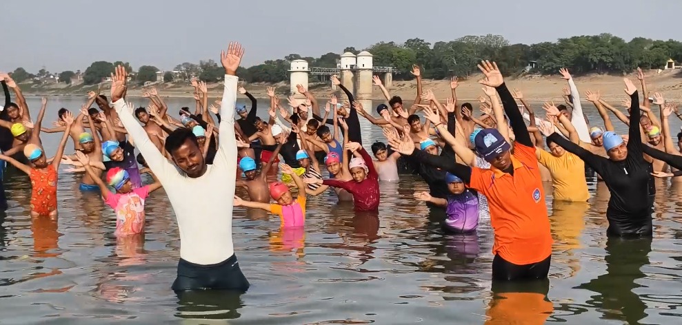 From water yoga to marathon runs, India unites in wellness ahead of International Yoga Day