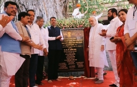 1,500 करोड़ रुपए से होगा अंबाबाई मंदिर परिसर का विकास, अमित शाह ने रखी आधारशिला