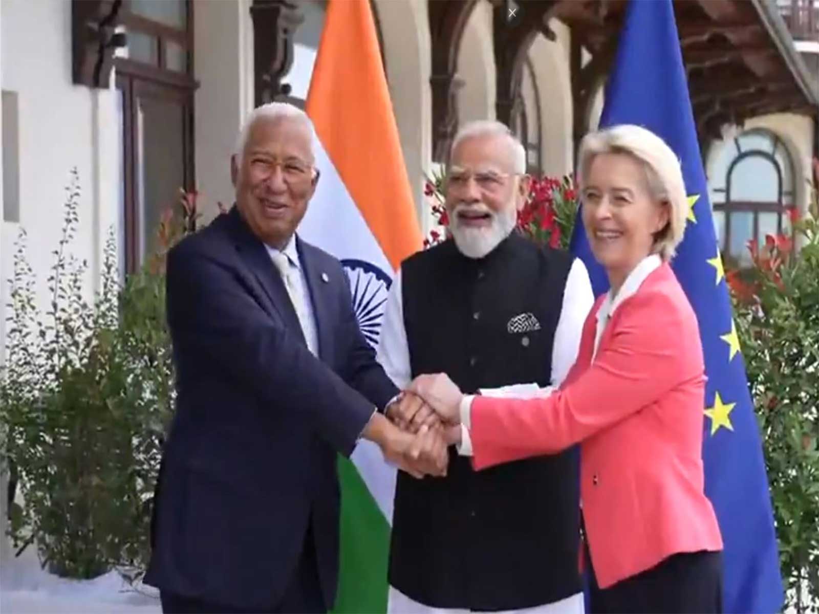 PM मोदी ने G7 समिट के दौरान EU नेताओं कोस्टा और वॉन डेर लेयेन के साथ त्रिपक्षीय बैठक की