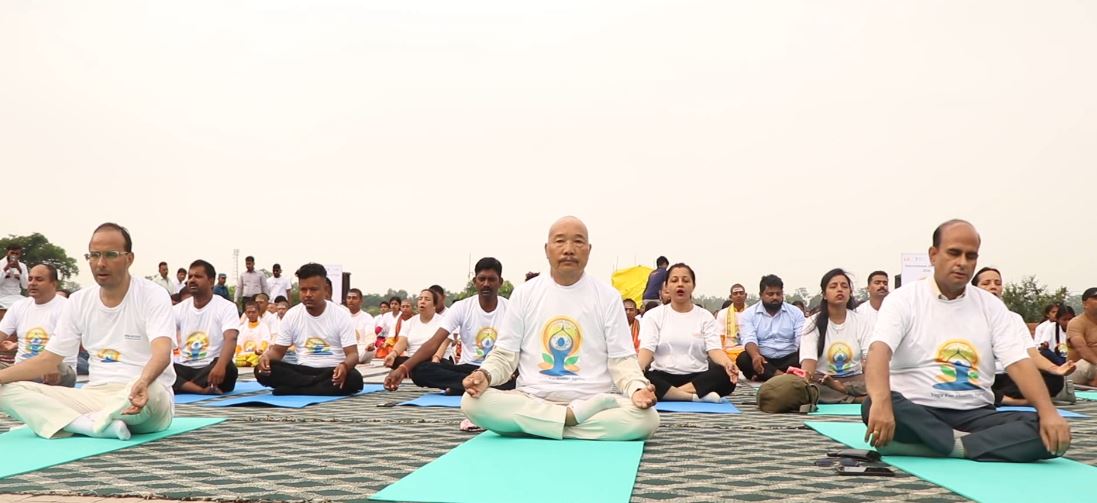 Nepal: Indian Embassy hosts Yoga Day event in Lumbini