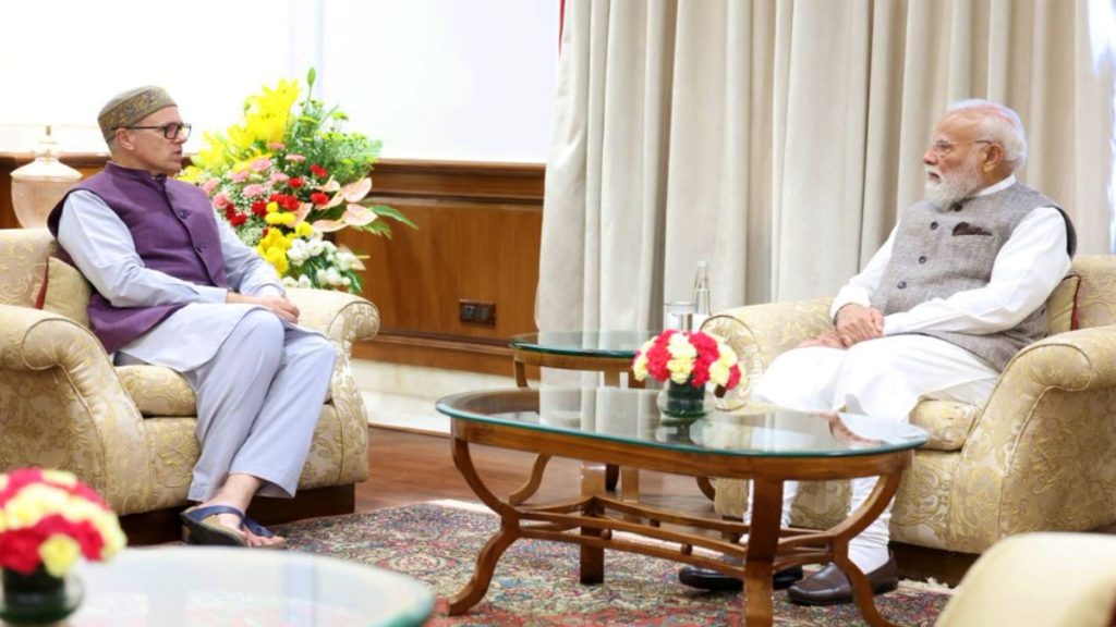 CM Jammu and Kashmir PM Modi