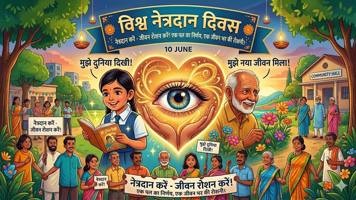 विश्व नेत्रदान दिवस : मृत्यु के बाद भी मानवता की सेवा का अमर संकल्प
