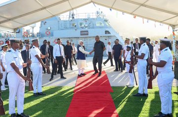 PM Modi Hands Over ‘Made in India’ Patrol Vessel and Development Assistance to Seychelles