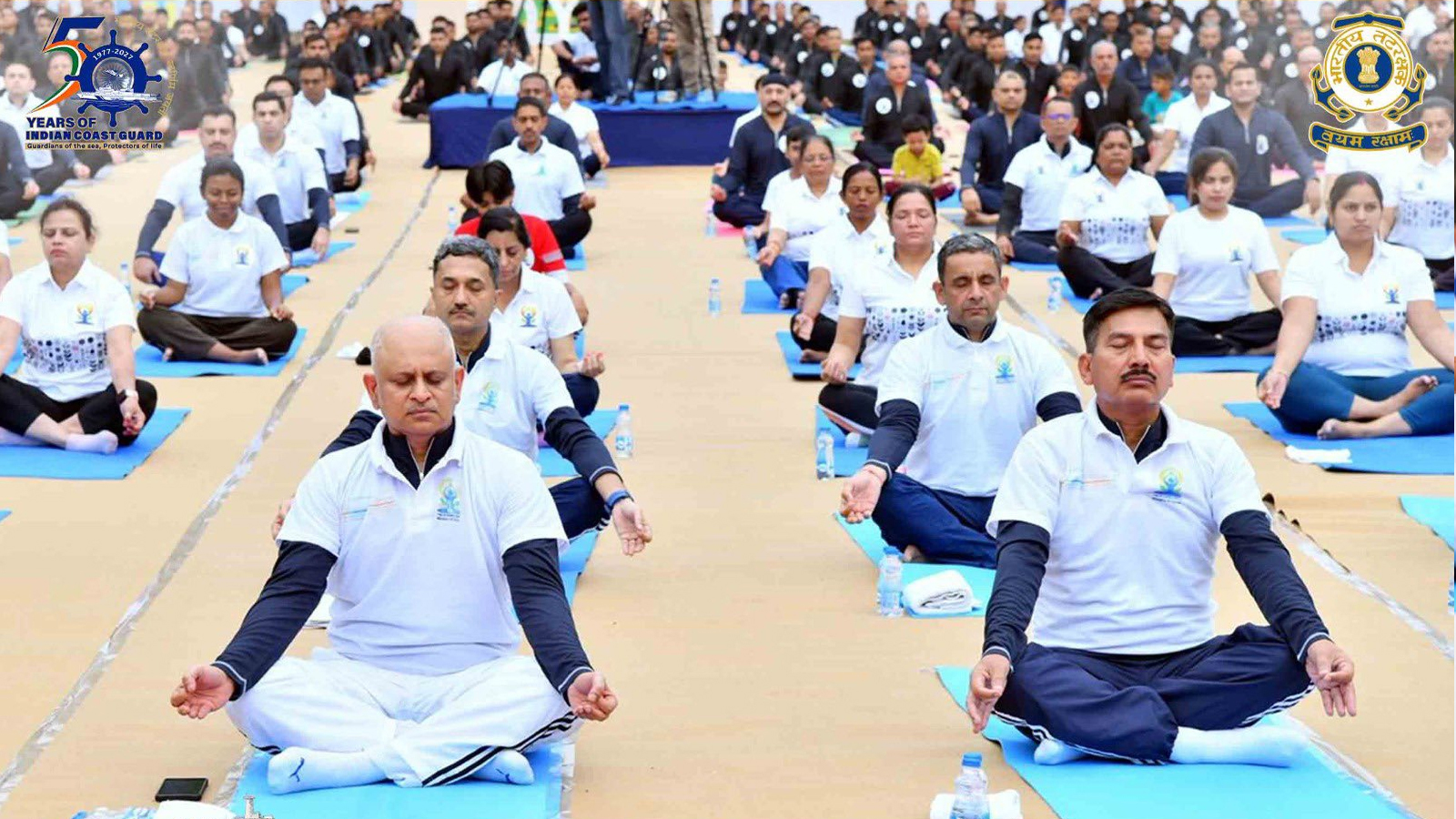 Indian Coast Guard marks Yoga Day with nationwide ‘Yoga Sangam 2026’ initiative