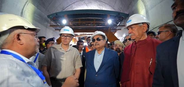 Zojila Tunnel Nears Completion; Travel Time Between Sonamarg and Minamarg to Reduce Sharply