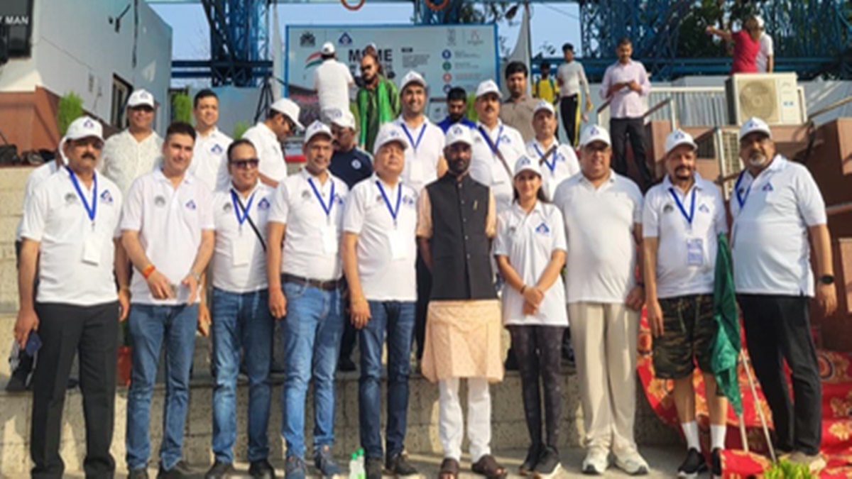 एमएसएमई दिवस से पहले दिल्ली में प्राइड वॉकथॉन, भाजपा नेता संजय मयूख बोले- उद्यमियों की ऊर्जा से बढ़ेगा देश