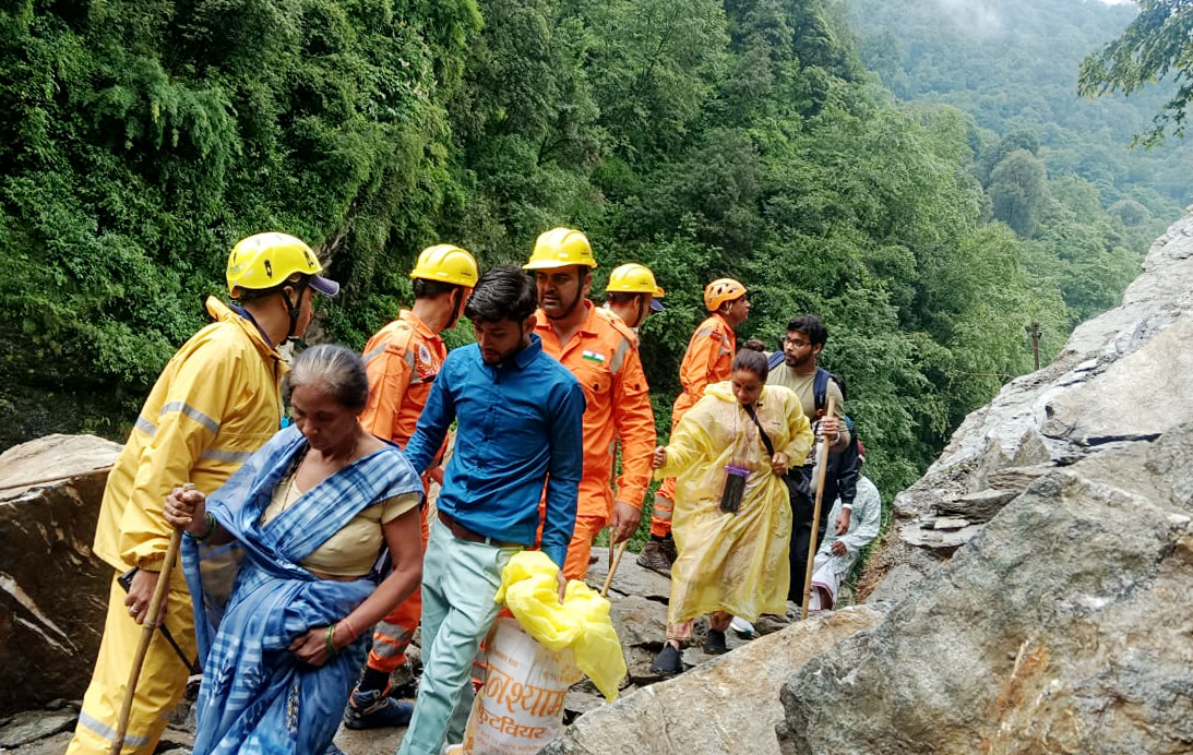 Uttarakhand rains: Kedarnath route restored after blockages, over 1 lakh cusecs released from Sharda Barrage amid alerts