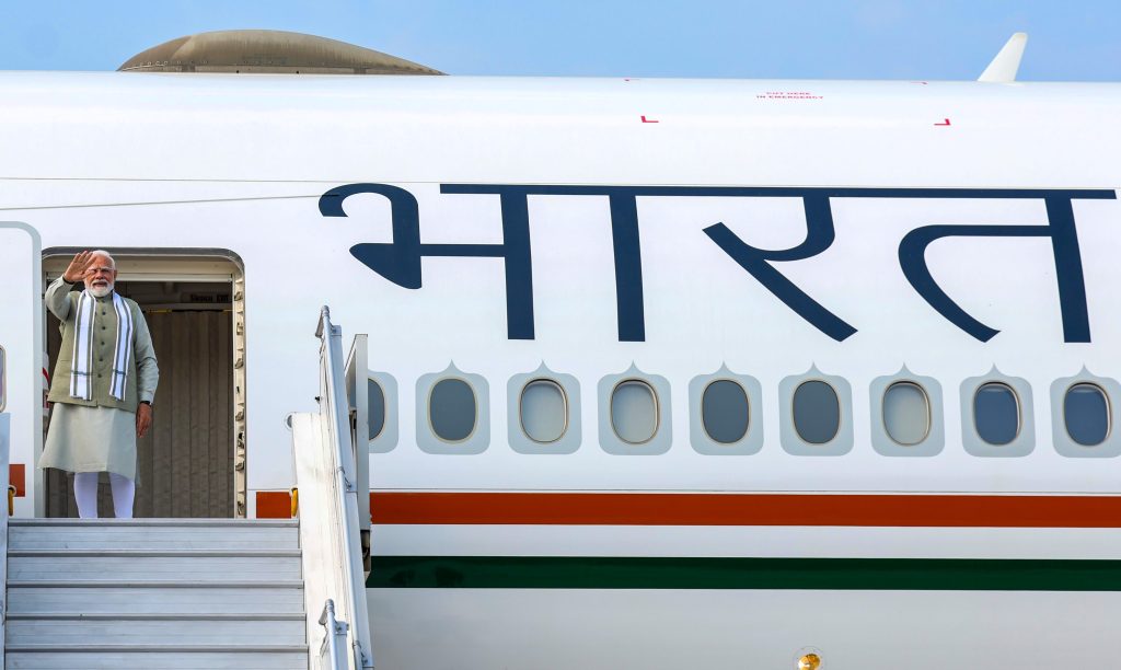 New Delhi: PM Modi emplanes for Jakarta