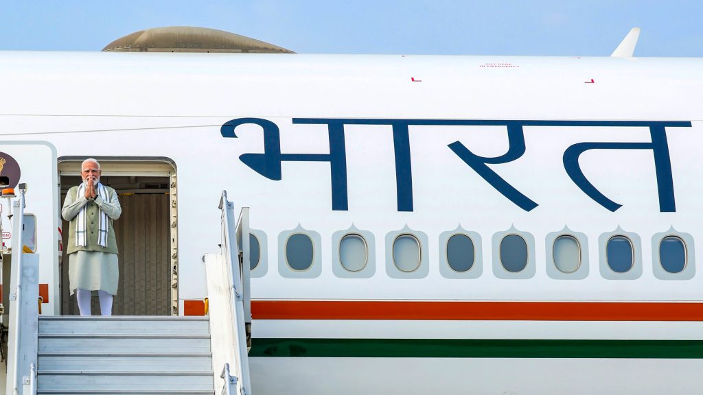 New Delhi: PM Modi emplanes for Jakarta