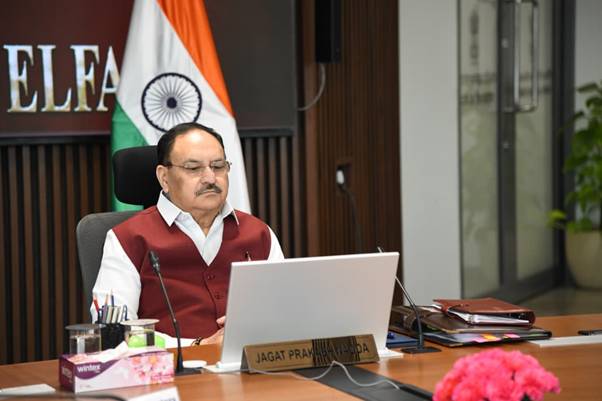 जेपी नड्डा ने केरल की स्वास्थ्य योजनाओं की समीक्षा की, बेहतर स्वास्थ्य सेवाओं पर दिया जोर