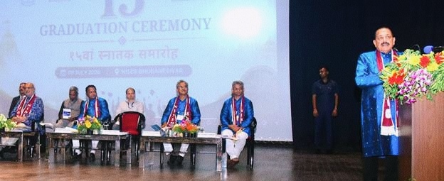 एनआईएसईआर दीक्षांत समारोह में बोले डॉ. जितेंद्र सिंह, युवा वैज्ञानिक विकसित भारत के होंगे आधार