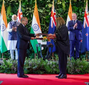 India, New Zealand sign 10 agreements, unveil Strategic Partnership Roadmap to 2030