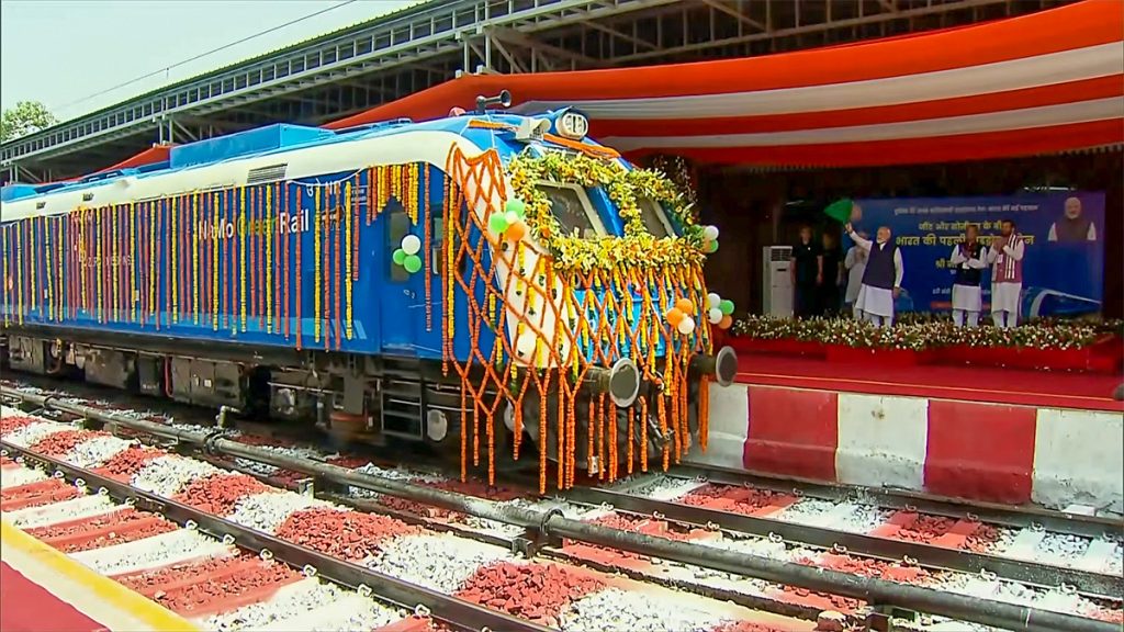 Jind: PM Modi flags off India's first Hydrogen Train