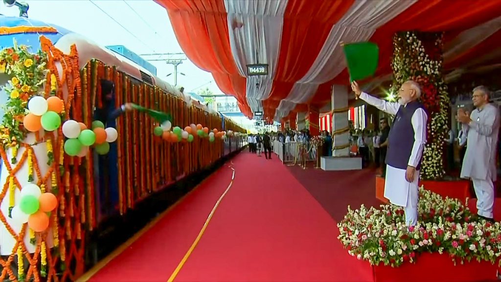 Jind: PM Modi flags off India's first Hydrogen Train