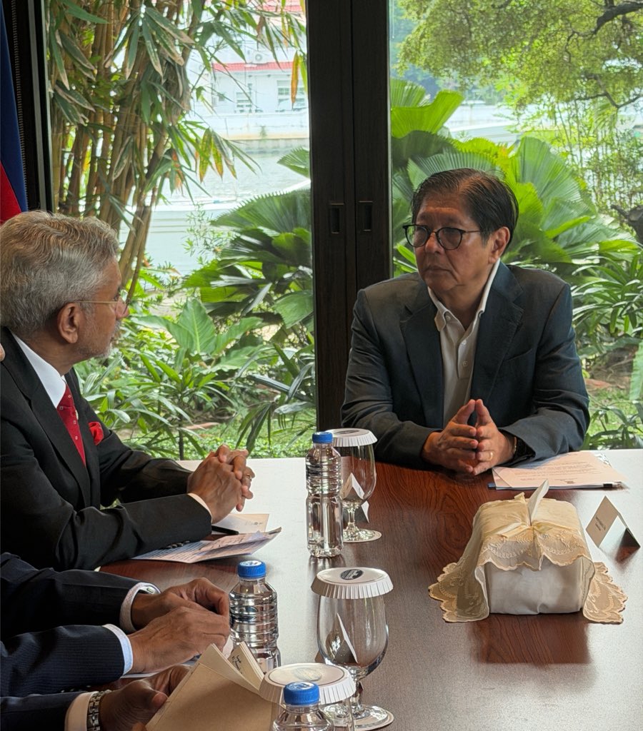 Jaishankar Meets Philippines President, Reviews Strategic Partnership
