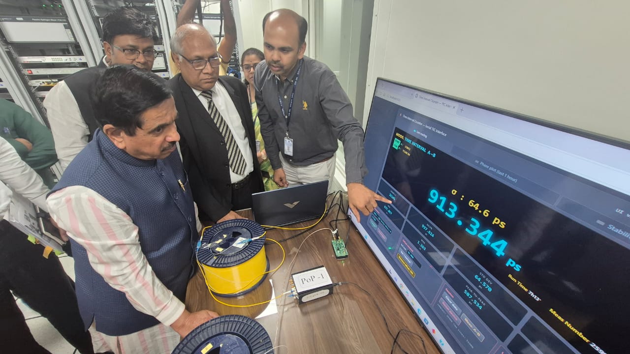 ‘वन नेशन, वन टाइम’ की ओर बड़ा कदम, व्हाइट रैबिट टेक्नोलॉजी आधारित IST नेटवर्क का उद्घाटन