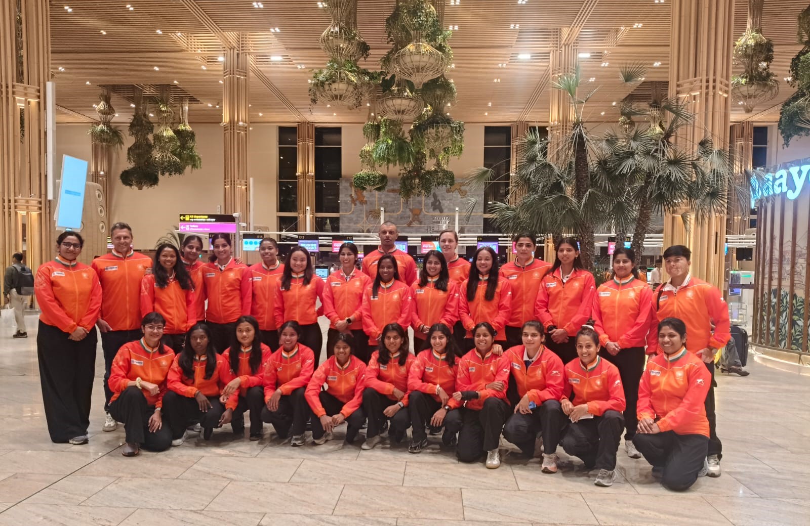 Indian women’s hockey team departs for FIH Hockey World Cup 2026