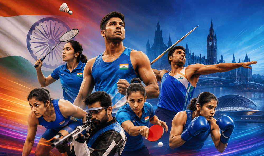Meet India’s Glasgow-Bound Heroes: The 126-Athlete Commonwealth Games 2026 Squad