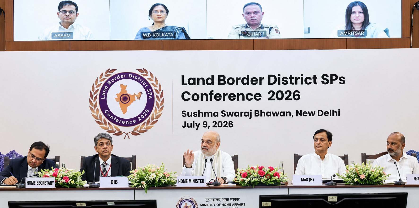 Amit Shah outlines integrated border security roadmap, stresses zero infiltration