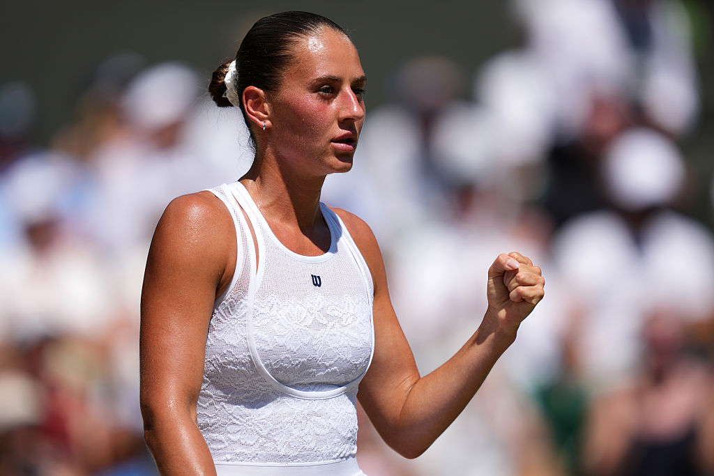 Kostyuk makes quick work of Paolini to take Wimbledon semi-final slot