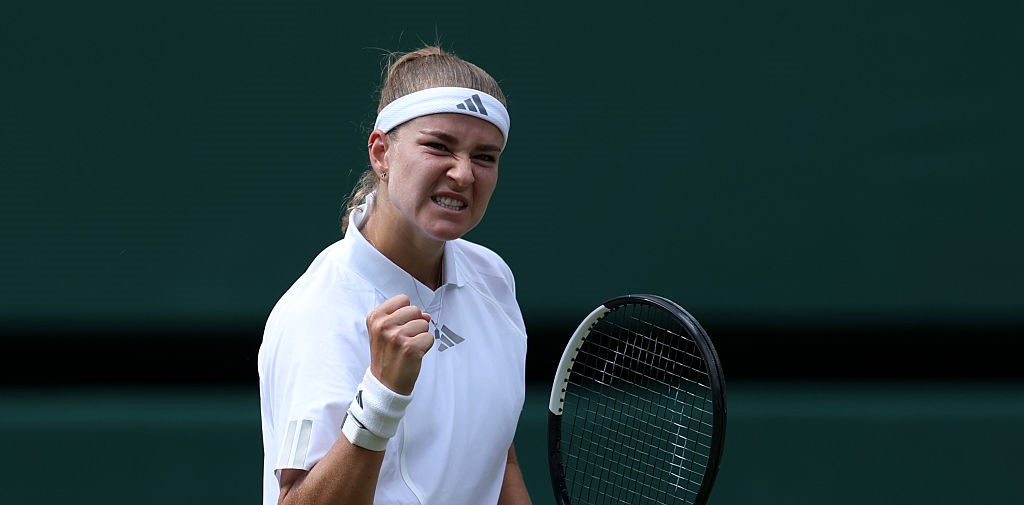 Muchova topples Gauff in thriller to reach Wimbledon final for first time