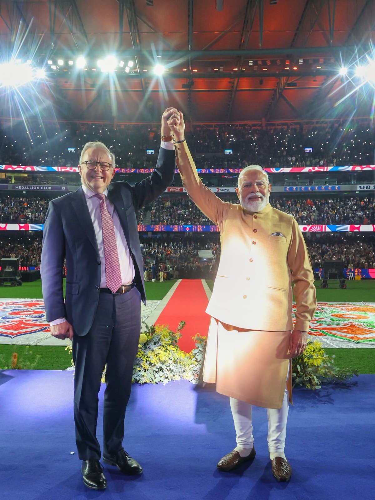 मेलबर्न में हुए कम्युनिटी प्रोग्राम में प्रधानमंत्री अल्बानीज़ की मौजूदगी ने इसे और भी खास बना दिया : प्रधानमंत्री मोदी