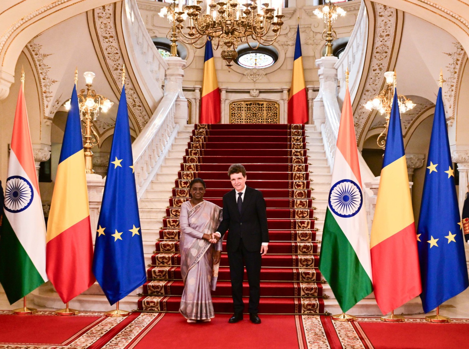 President Murmu holds talks with Romanian counterpart, pitches India-EU FTA to boost trade and jobs
