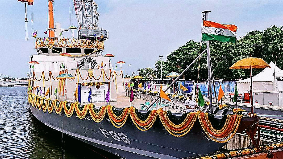 भारतीय नौसेना को मिली नई ताकत, माहे श्रेणी के सातवें पनडुब्बी रोधी युद्धपोत ‘मछलीपटनम’ का शुभारंभ