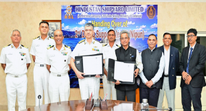 भारतीय नौसेना को मिला दूसरा स्वदेशी डाइविंग सपोर्ट वेसल ‘निपुण’, गहरे समुद्र में बचाव अभियानों को मिलेगी नई ताकत