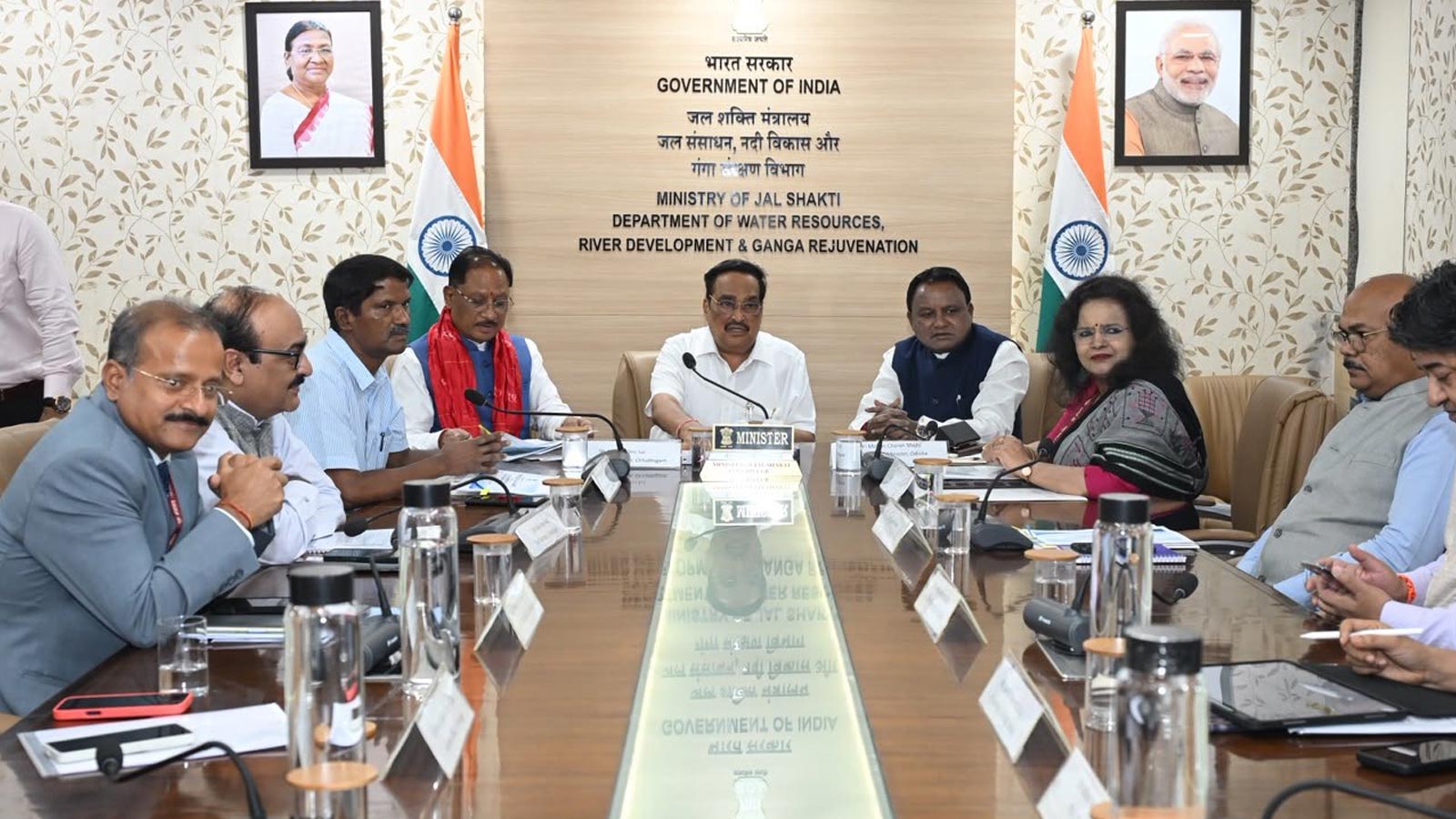 Centre holds meeting with Chhattisgarh, Odisha CMs to advance amicable settlement of Mahanadi water dispute