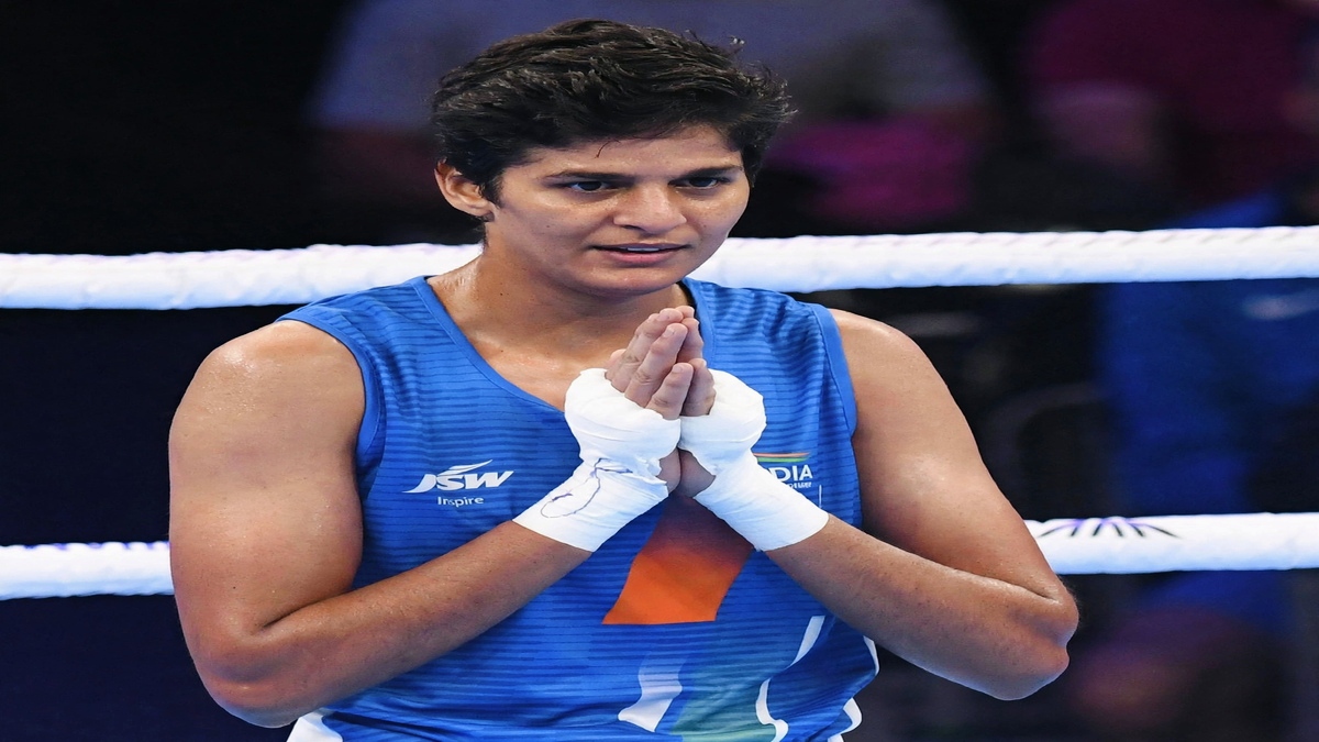 कॉमनवेल्थ गेम्स: जैस्मिन लंबोरिया ने इंग्लैंड की मुक्केबाज को हराकर पक्का किया मेडल