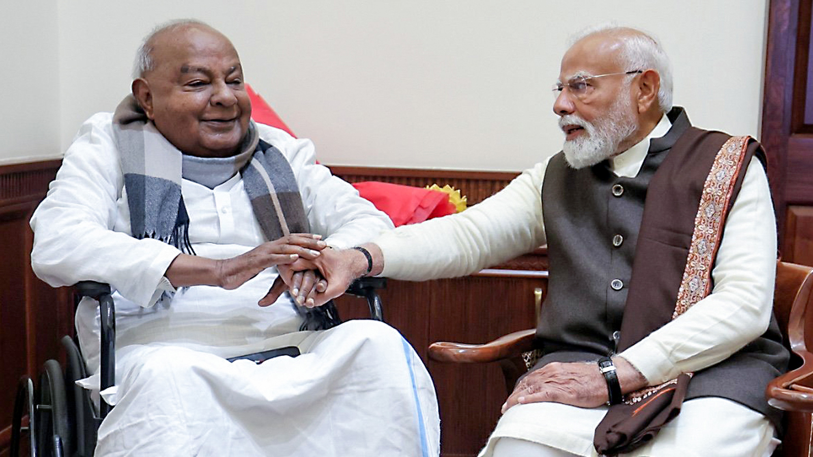 PM Modi mourns demise of former PM Deve Gowda’s wife Chennamma