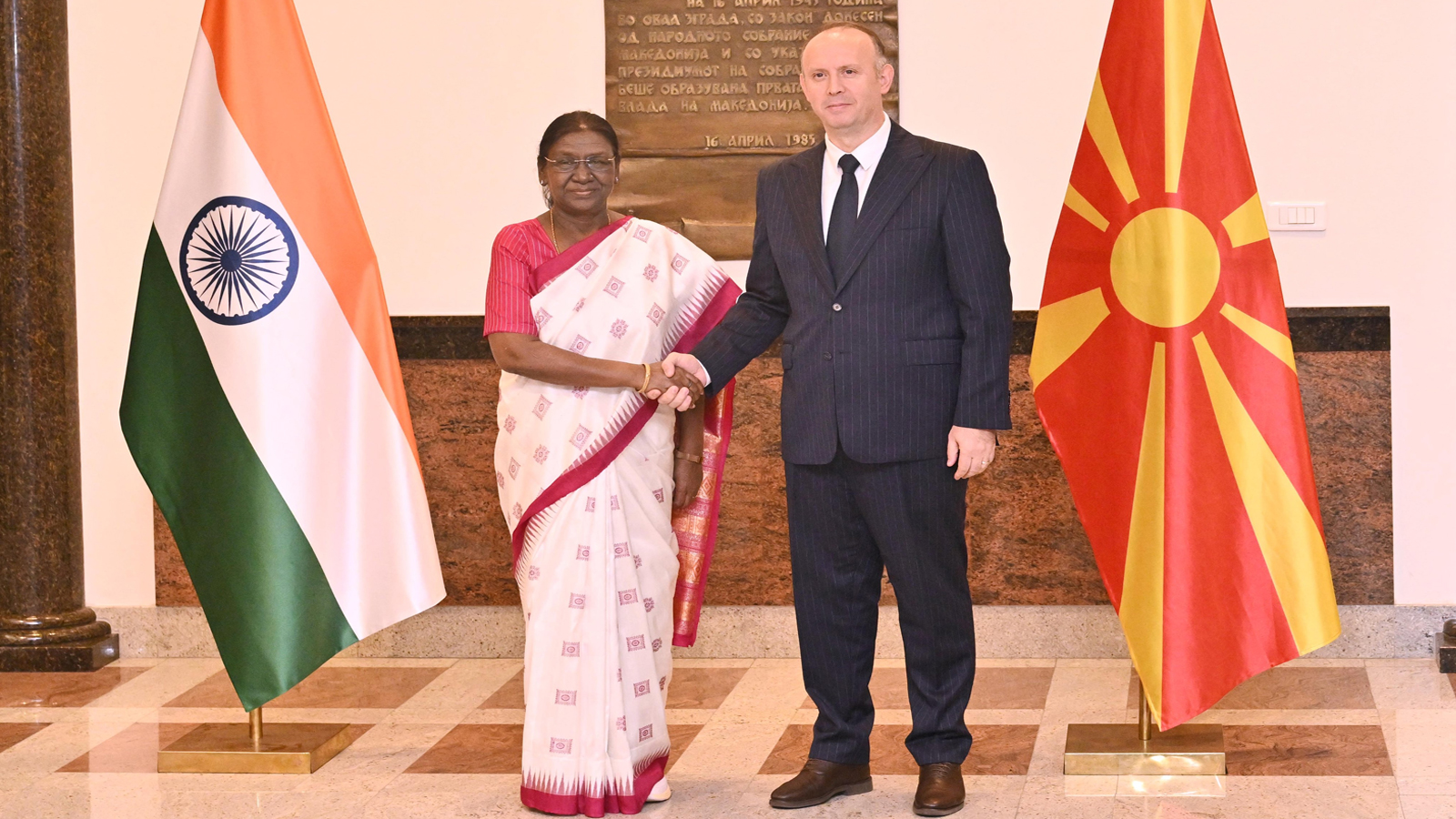 President Murmu calls for stronger India-North Macedonia ties, highlights role of Parliamentary diplomacy