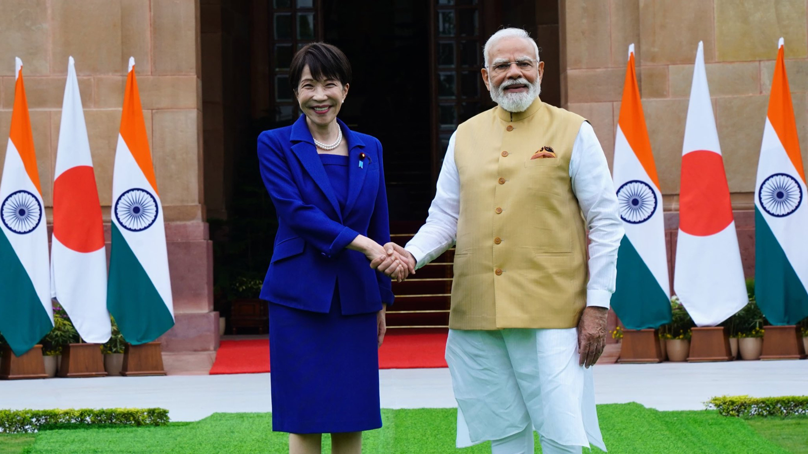 PM Modi, Japan PM Sanae Takaichi hold bilateral talks at Hyderabad House