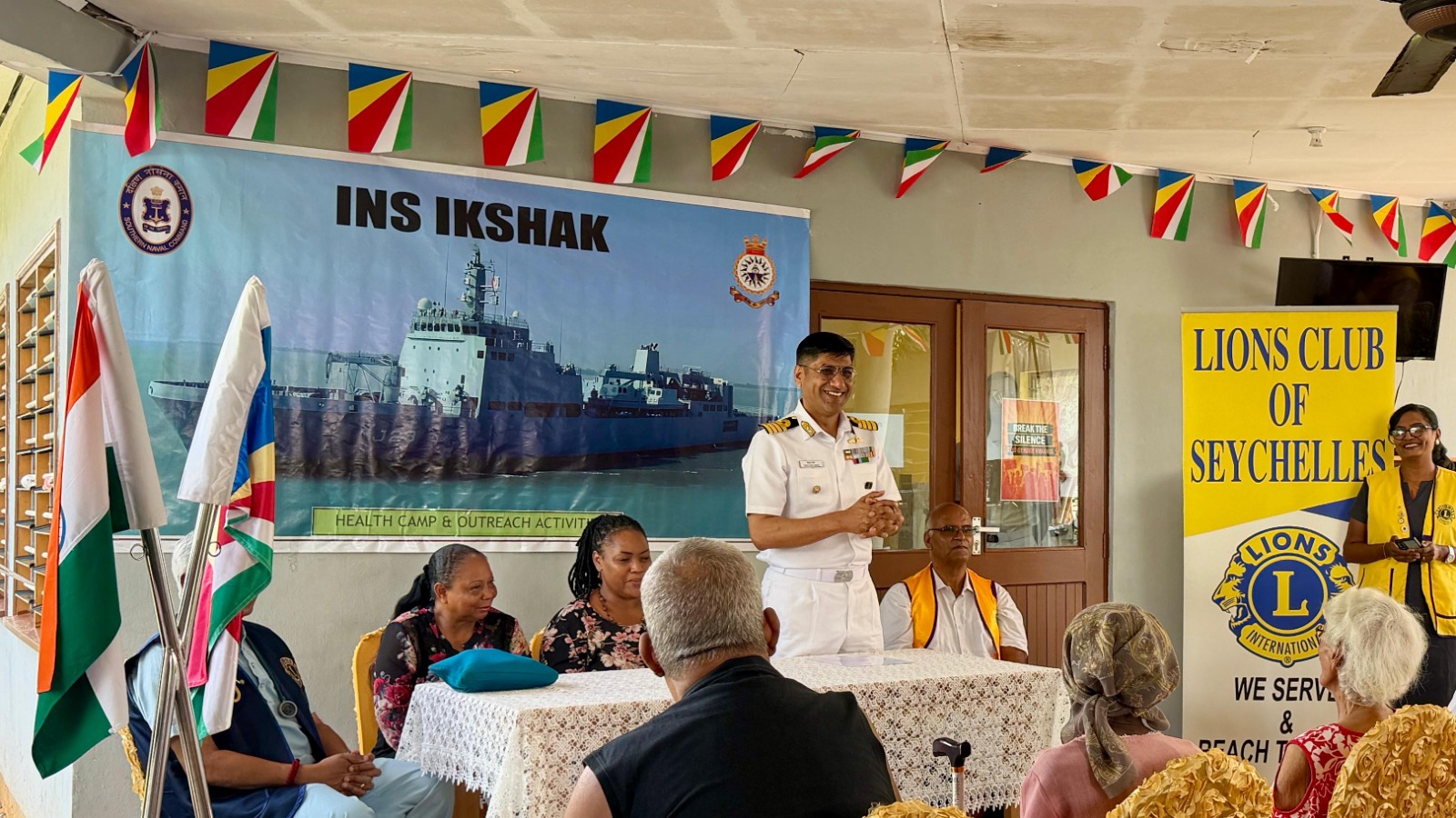 Indian naval ships Tarkash, Ikshak conclude Seychelles port call