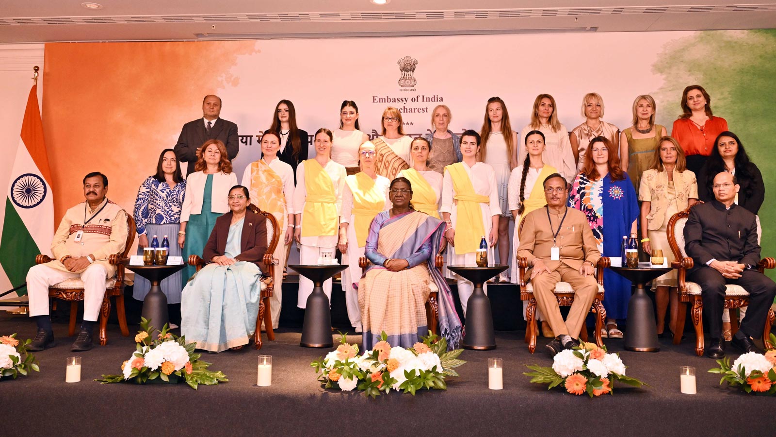 President Murmu hails Indian Diaspora’s role in strengthening India-Romania ties during State Visit