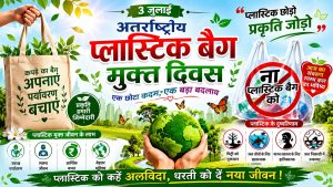 अंतरराष्ट्रीय प्लास्टिक बैग मुक्त दिवस विशेष: क्षणिक सुविधा के भ्रम से प्रकृति के स्थायी सम्मान और स्वच्छ, सतत भविष्य की ओर