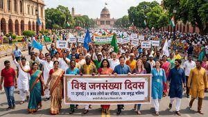 विश्व जनसंख्या दिवस : बढ़ती आबादी, सिमटते संसाधन और सुनहरे भविष्य की तलाश