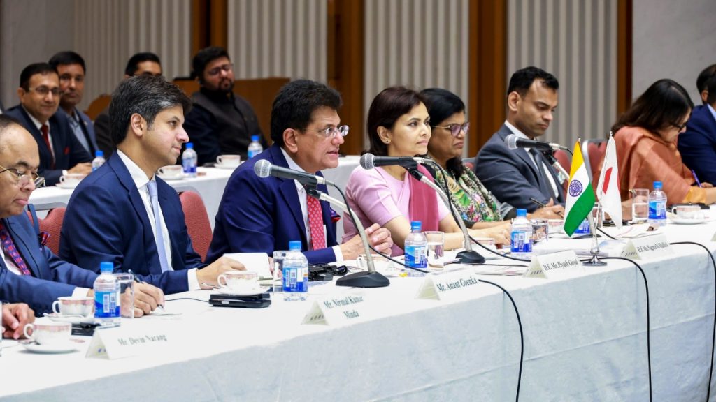 Piyush Goyal in Japan